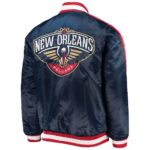 New Orleans Pelicans The Offensive Navy Satin Jackets