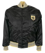 New Orleans Saints 1968 Black Satin Jacket