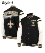 New Orleans Saints Victory Formation Commemorative Jacket6