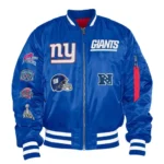 New York Giants Bomber MA-1 Bomber Jacket