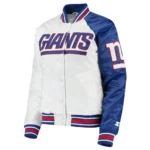 New York Giants Hometown Full-Snap Satin Jacket