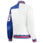 New York Giants Hometown Full-Snap Satin Jackets