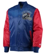 New York Giants Throwback Locker Room Satin Jackets