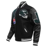 New York Jets Mashup Rib Wool Varsity Jackets