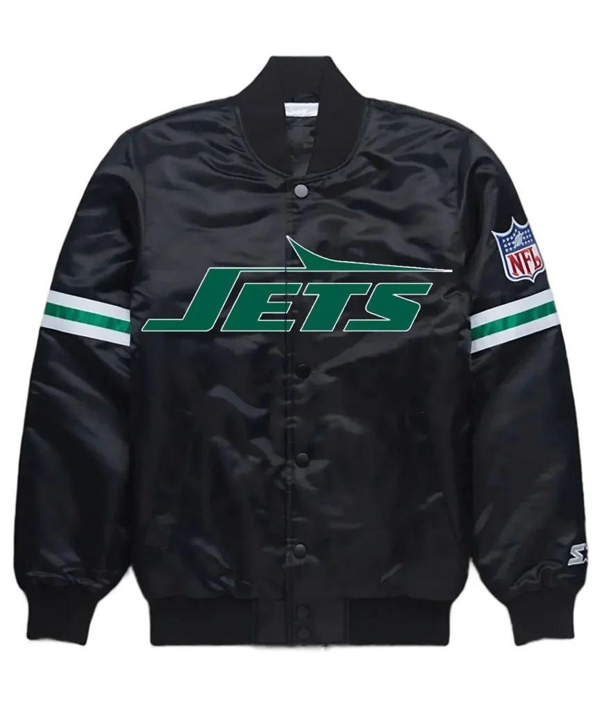 New York Jets Method Man Satin Jacket