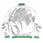 New York Jets White Full-Snap Satin Jackets