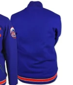 New York Mets Blue Wool Varsity Jackets