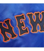 New York Mets Full-Snap Royal Blue Jackets