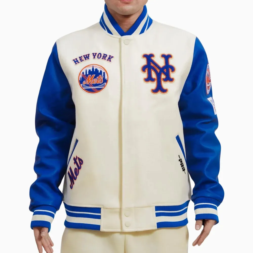 New York Mets Kate Upton Varsity Jacket