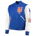 New York Mets Letterman Blue and White Jackets