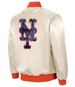 New York Mets White Starter Jacket