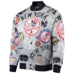 New York Yankees Allover Print Full-Snap Jackets