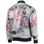 New York Yankees Allover Print Jacket