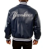 New York Yankees Blue Leather Jackets