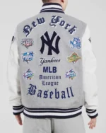 New York Yankees Old English Varsity Jacket