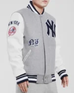 New York Yankees Old English Wool Varsity Jackets