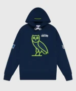 OVO NFL Seattle Seahawks Blue Hoodie