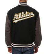 Oakland Athletics Letterman Wool Jackets