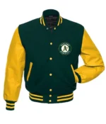 Oakland Athletics MLB Letterman Jacket