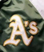 Oakland Athletics Reliever Satin Jackets