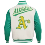 Oakland Athletics Retro Classic Rib Wool Jacket