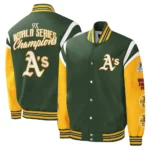 Oakland Athletics Title Holder Satin Jacket