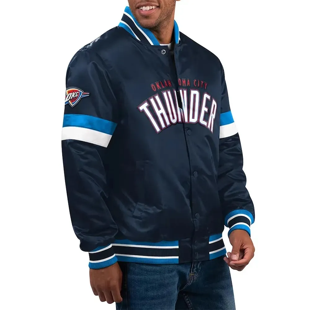 Oklahoma City Home Game Thunder Navy Jacket