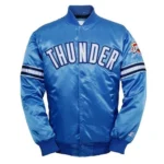 Oklahoma City Thunder Pick & Roll Satin Starter Jacket