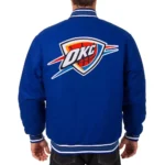 Oklahoma City Thunder Varsity Royal Blue Wool Jackets