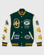 Ovo X Nfl Green Bay Packers Varsity Jacket