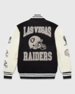 Ovo X Nfl Las Vegas Raiders Varsity Full-Snap Jackets