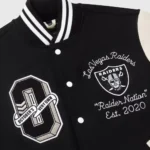 Ovo X Nfl Las Vegas Raiders Varsity Jacket