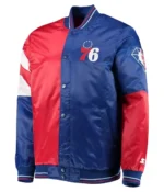 Philadelphia 76ers 75th Anniversary Leader Full-Snap Jackets