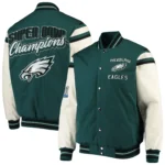 Philadelphia Eagles Super Bowl Varsity Jacket