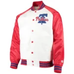 Philadelphia Phillies Clean-Up Hitter Satin Jacket