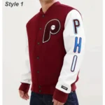 Philadelphia Phillies Letterman Varsity Jacket5