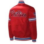 Philadelphia Phillies Midfield Varsity Satin Jackets