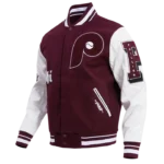 Philadelphia Phillies Old English Wool Varsity Jackets