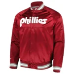 Philadelphia Phillies Satin Raglan Full-Snap Jacket1