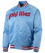 Philadelphia Phillies Satin Raglan Full-Snap Jacket4