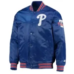 Philadelphia Phillies The Diamond Royal Satin Jacket