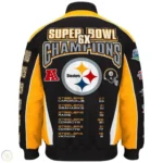 Pittsburgh Steelers 6X Super Bowl Jackets