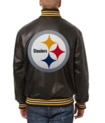 Pittsburgh Steelers Black Leather Jackets