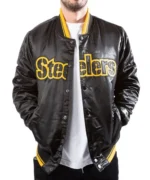 Pittsburgh Steelers Black Starter Jackets