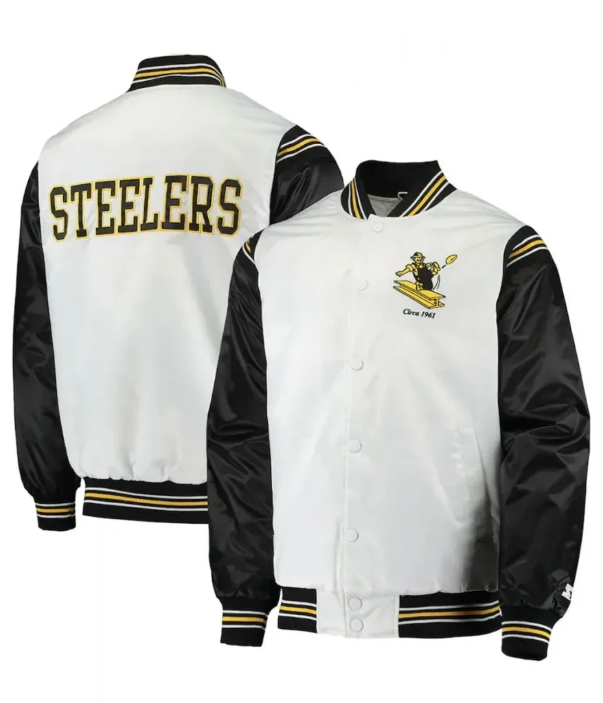 Pittsburgh Steelers Historic Renegad Satin Jacket