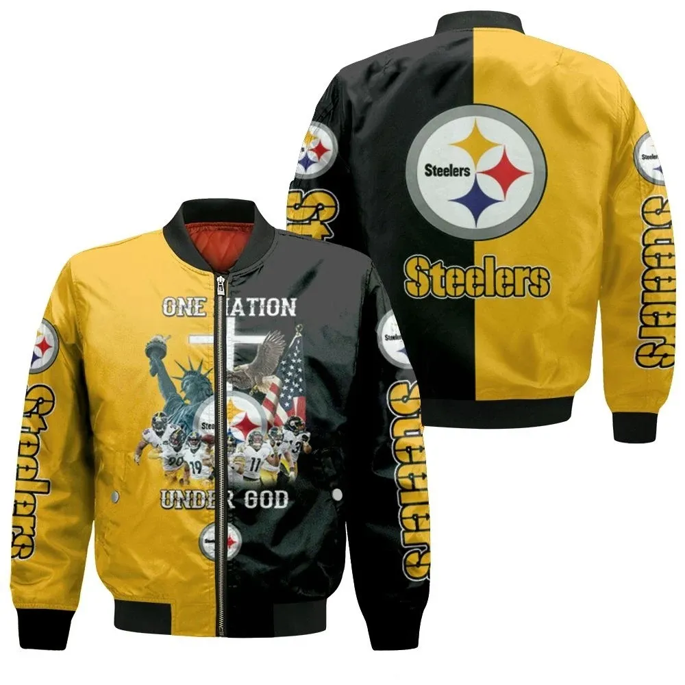 Pittsburgh Steelers One Nation Under God Jacket