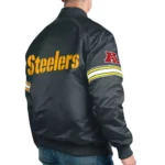 Pittsburgh Steelers Pick and Roll Satin Jacket