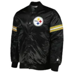 Pittsburgh Steelers Pick and Roll Satin Jacket1