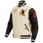 Pittsburgh Steelers Retro Classic Varsity Cream Jacket