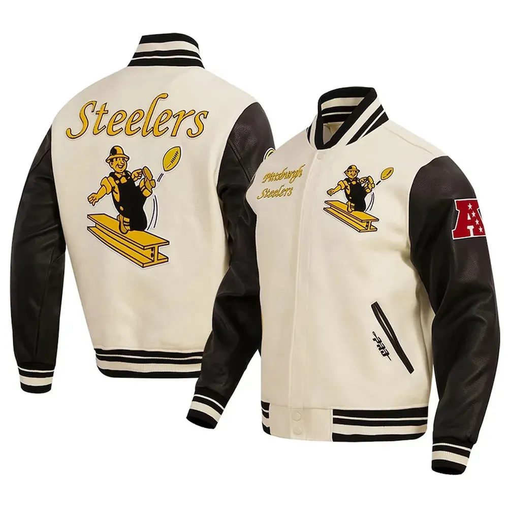 Pittsburgh Steelers Retro Classic Varsity Jacket